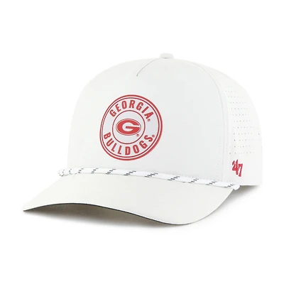 Men's '47 White Georgia Bulldogs Forward Collection Loop Hitch Adjustable Hat