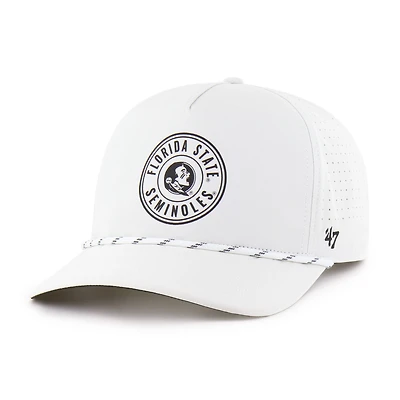 Men's '47 White Florida State Seminoles Forward Collection Loop Hitch Adjustable Hat