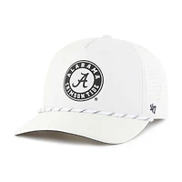 Men's '47 White Alabama Crimson Tide Forward Collection Loop Hitch Adjustable Hat