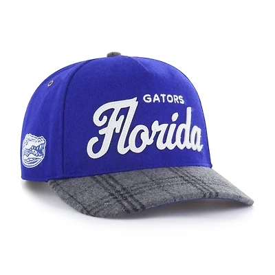 Unisex '47 Royal Florida Gators Windowpane Plaid Collection Hitch Adjustable Hat
