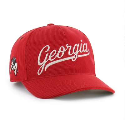 Unisex '47 Red Georgia Bulldogs Collections Golden Age Corduroy Hitch Adjustable Hat