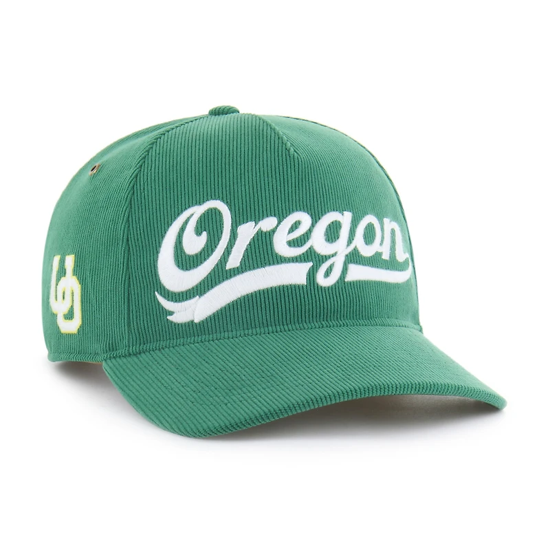 Unisex '47 Green Oregon Ducks Collections Golden Age Corduroy Hitch Adjustable Hat