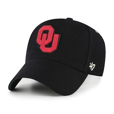 Unisex '47 Black Oklahoma Sooners Collections Golden Age Offside DT Adjustable Hat