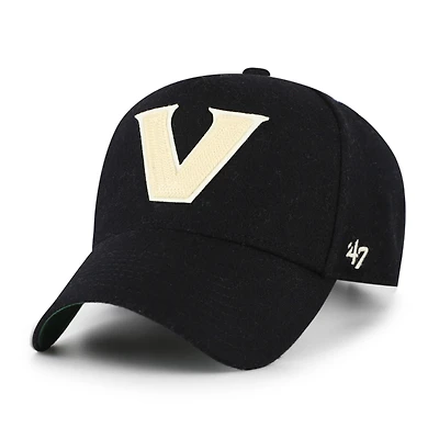 Unisex '47 Black Vanderbilt Commodores Collections Golden Age Offside DT Adjustable Hat