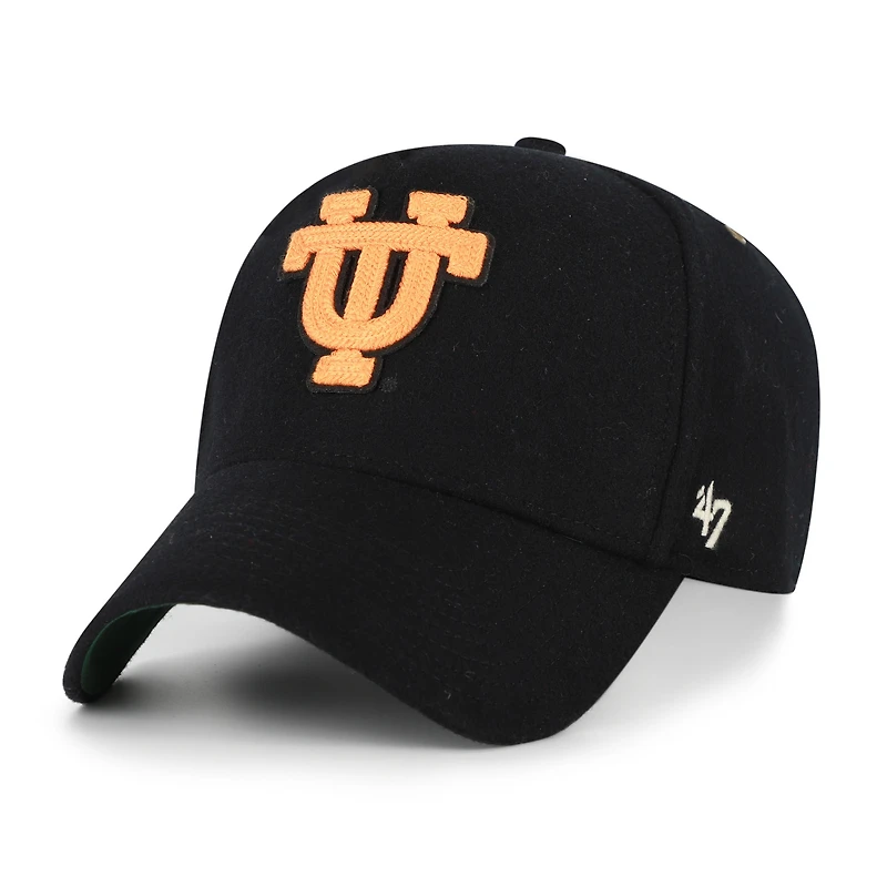 Unisex '47 Black Tennessee Volunteers Collections Golden Age Offside DT Adjustable Hat