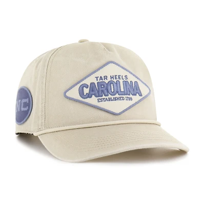 Unisex '47  Cream North Carolina Tar Heels Outdoorsmen Cairn Hitch Adjustable Hat