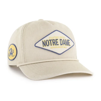 Unisex '47  Cream Notre Dame Fighting Irish Outdoorsmen Cairn Hitch Adjustable Hat