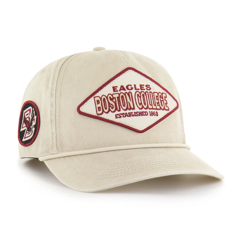 Unisex '47 Cream Boston College Eagles Outdoorsmen Cairn Hitch Adjustable Hat