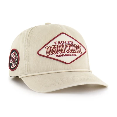 Unisex '47  Cream Boston College Eagles Outdoorsmen Cairn Hitch Adjustable Hat