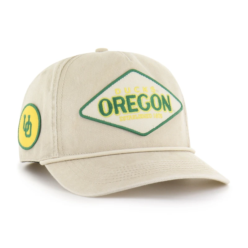 Unisex '47  Cream Oregon Ducks Outdoorsmen Cairn Hitch Adjustable Hat