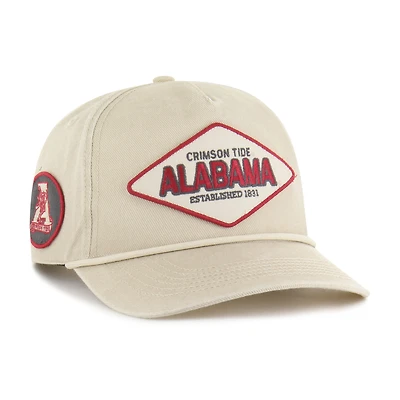 Unisex '47  Cream Alabama Crimson Tide Outdoorsmen Cairn Hitch Adjustable Hat