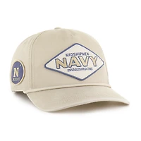 Unisex '47  Cream Navy Midshipmen Outdoorsmen Cairn Hitch Adjustable Hat
