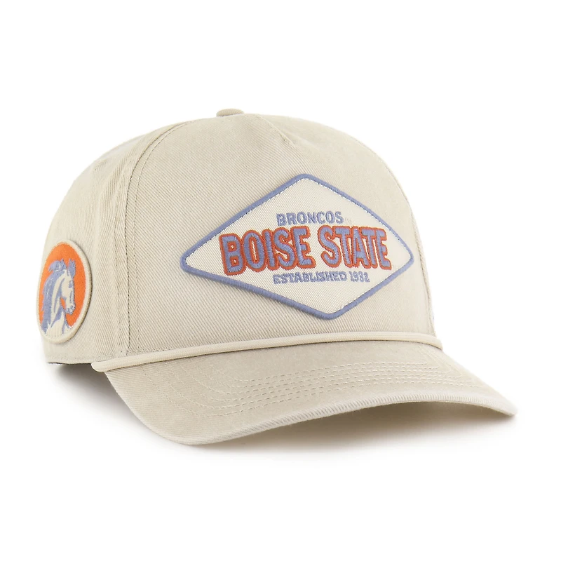 Unisex '47  Cream Boise State Broncos Outdoorsmen Cairn Hitch Adjustable Hat