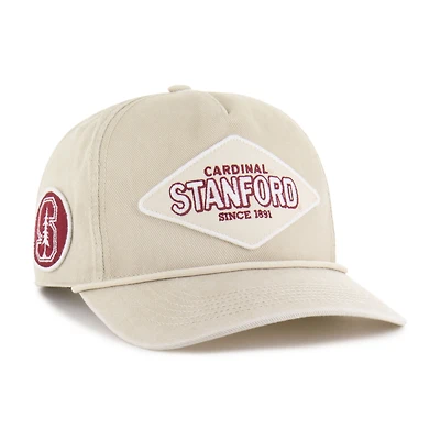 Unisex '47  Cream Stanford Cardinal Outdoorsmen Cairn Hitch Adjustable Hat