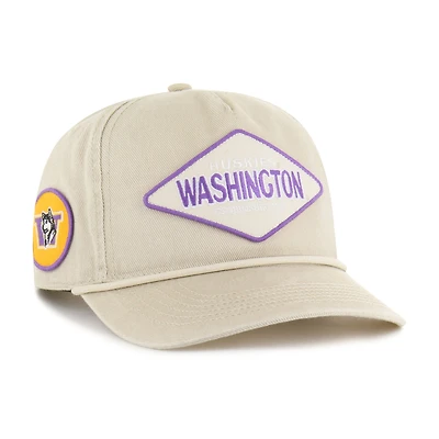 Unisex '47  Cream Washington Huskies Outdoorsmen Cairn Hitch Adjustable Hat