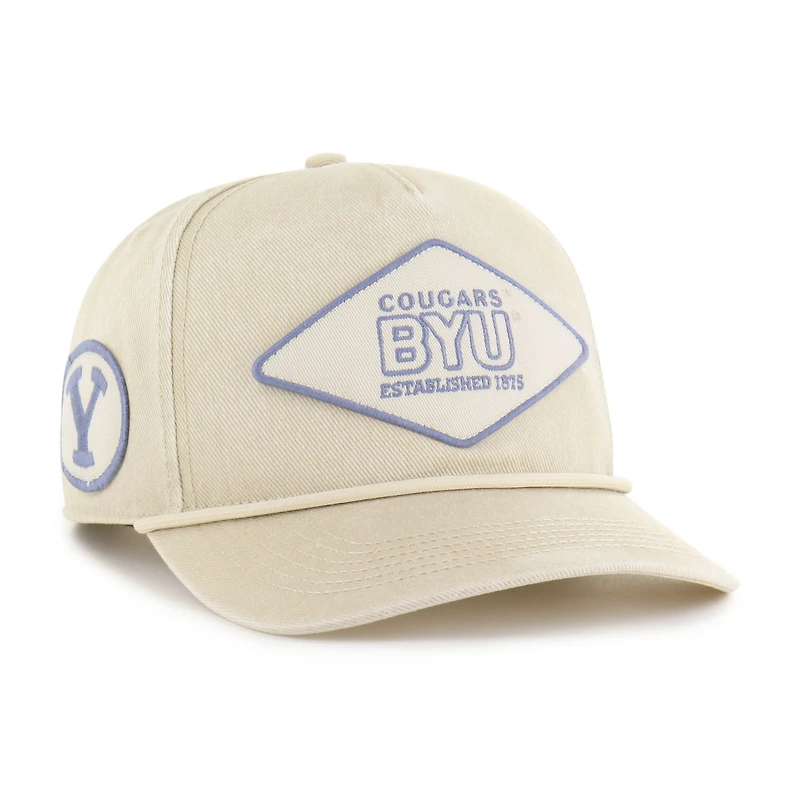 Unisex '47  Cream BYU Cougars Outdoorsmen Cairn Hitch Adjustable Hat