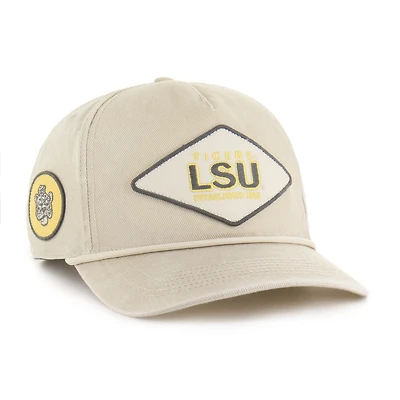 Unisex '47  Cream LSU Tigers Outdoorsmen Cairn Hitch Adjustable Hat