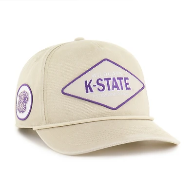 Unisex '47  Cream Kansas State Wildcats Outdoorsmen Cairn Hitch Adjustable Hat