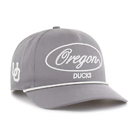 Men's '47 Gray Oregon Ducks Contemporary Basics Foundational Rope Hitch Adjustable Hat
