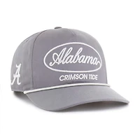 Men's '47 Gray Alabama Crimson Tide Contemporary Basics Foundational Rope Hitch Adjustable Hat