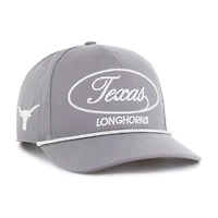 Men's '47 Gray Texas Longhorns Contemporary Basics Foundational Rope Hitch Adjustable Hat
