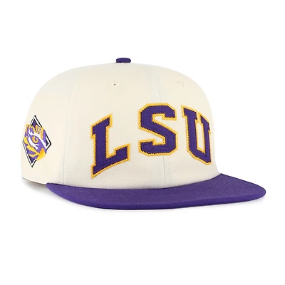 Unisex '47  Natural LSU Tigers Crossover Off Hand Captain Adjustable Hat