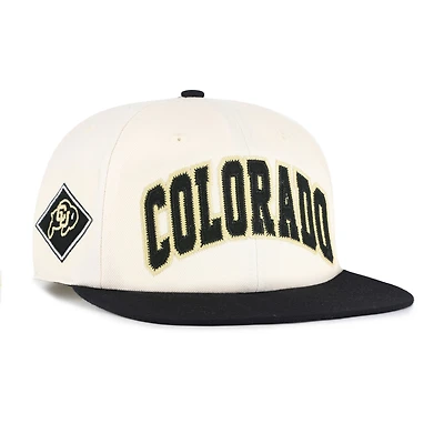 Unisex '47  Natural Colorado Buffaloes Crossover Off Hand Captain Adjustable Hat