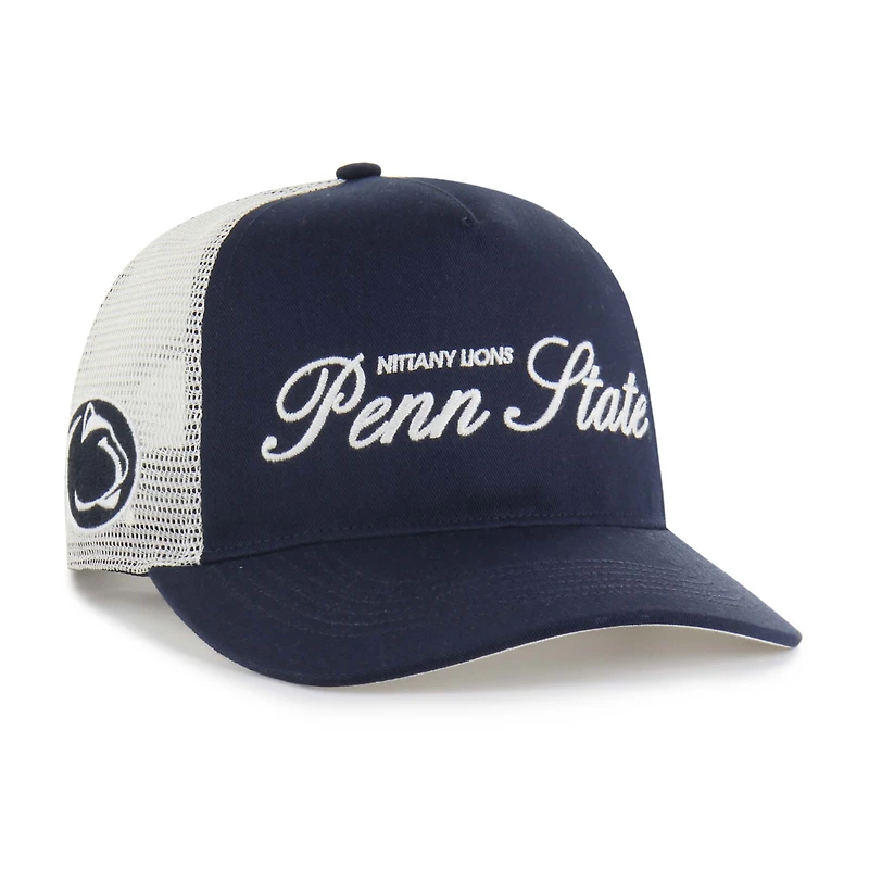 Unisex '47 Navy Penn State Nittany Lions Contemporary Basics Foundation Trucker Hitch Adjustable Hat
