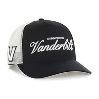 Unisex '47 Black Vanderbilt Commodores Contemporary Basics Foundation Trucker Hitch Adjustable Hat