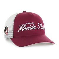 Unisex '47 Garnet Florida State Seminoles Contemporary Basics Foundation Trucker Hitch Adjustable Hat