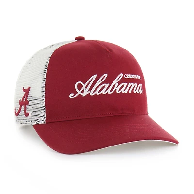 Unisex '47 Crimson Alabama Crimson Tide Contemporary Basics Foundation Trucker Hitch Adjustable Hat