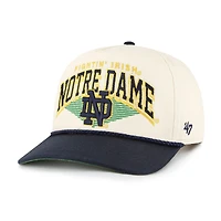Men's '47 Natural Notre Dame Fighting Irish Pomona Two-Tone Rope Hitch Adjustable Hat