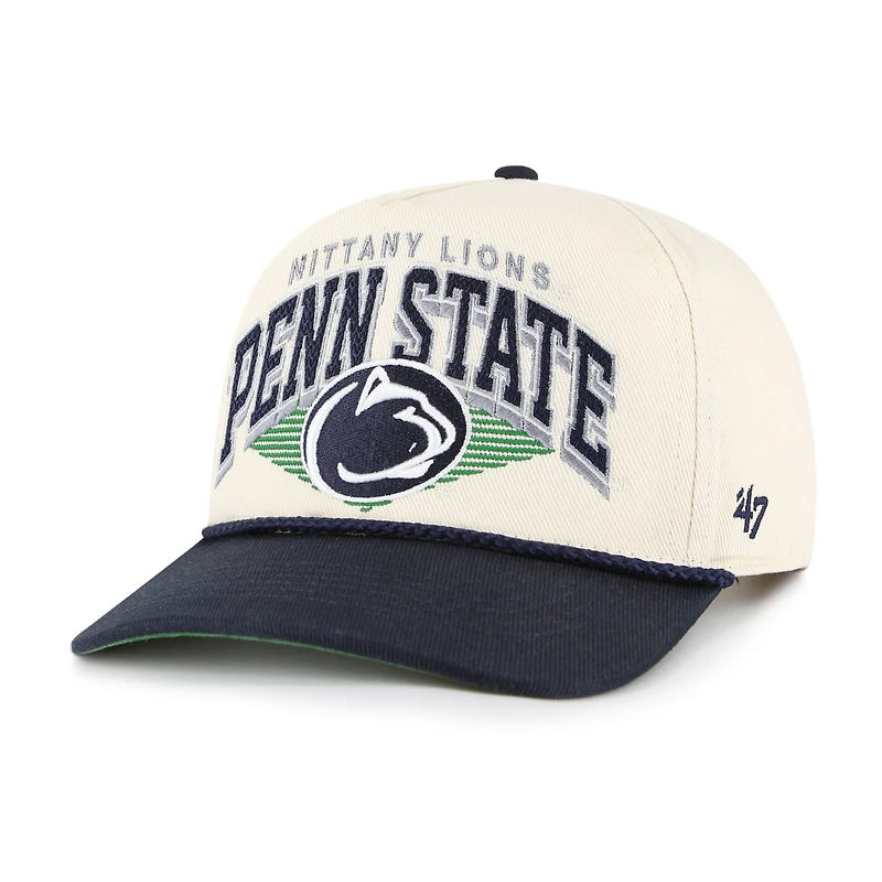 Men's '47 Natural Penn State Nittany Lions Pomona Two-Tone Rope Hitch Adjustable Hat