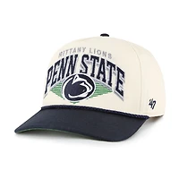 Men's '47 Natural Penn State Nittany Lions Pomona Two-Tone Rope Hitch Adjustable Hat