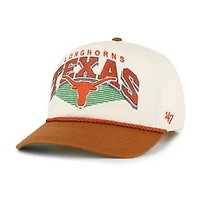 Men's '47 Natural Texas Longhorns Pomona Two-Tone Rope Hitch Adjustable Hat