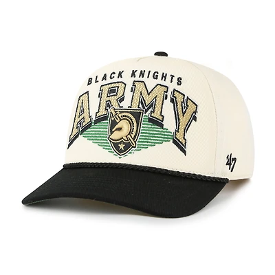 Men's '47 Natural Army Black Knights Pomona Two-Tone Rope Hitch Adjustable Hat