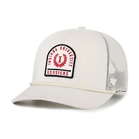 Unisex '47  Cream Indiana Hoosiers Core & Inline Gravestone Adjustable Trucker Hat