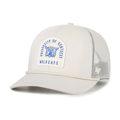 Unisex '47  Cream Kentucky Wildcats Core & Inline Gravestone Adjustable Trucker Hat