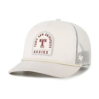 Unisex '47  Cream Texas A&M Aggies Core & Inline Gravestone Adjustable Trucker Hat