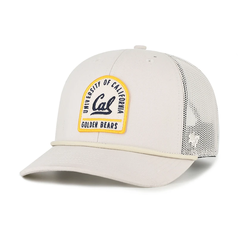 Unisex '47  Cream Cal Bears Core & Inline Gravestone Adjustable Trucker Hat
