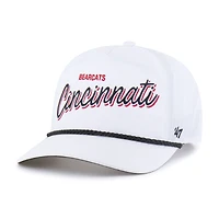 Men's '47  White Cincinnati Bearcats Fairway Hitch Adjustable Hat