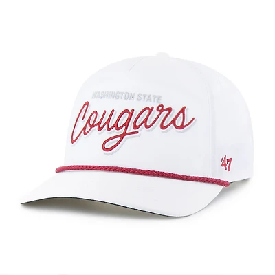 Men's '47  White Washington State Cougars Fairway Hitch Adjustable Hat
