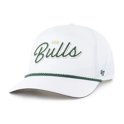 Men's '47  White South Florida Bulls Fairway Hitch Adjustable Hat