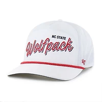 Men's '47  White NC State Wolfpack Fairway Hitch Adjustable Hat