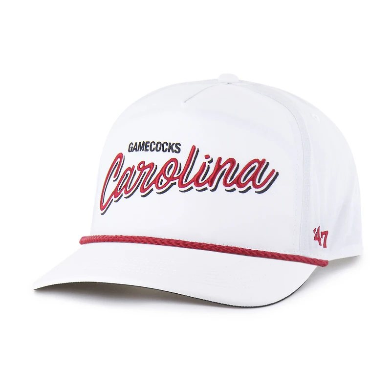 Men's '47  White South Carolina Gamecocks Fairway Hitch Adjustable Hat
