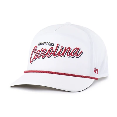 Men's '47  White South Carolina Gamecocks Fairway Hitch Adjustable Hat