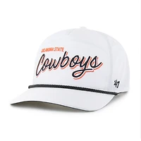 Men's '47  White Oklahoma State Cowboys Fairway Hitch Adjustable Hat