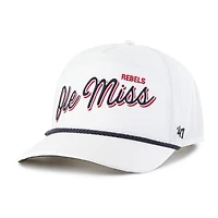Men's '47  White Ole Miss Rebels Fairway Hitch Adjustable Hat