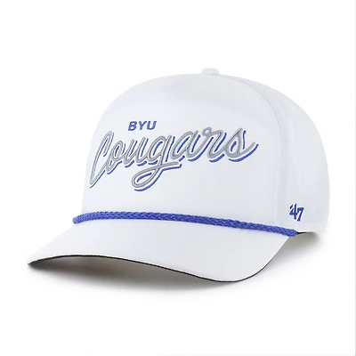 Men's '47  White BYU Cougars Fairway Hitch Adjustable Hat