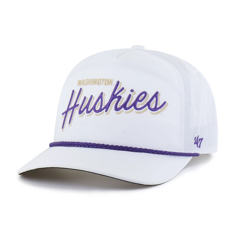 Men's '47 White Washington Huskies Fairway Hitch Adjustable Hat
